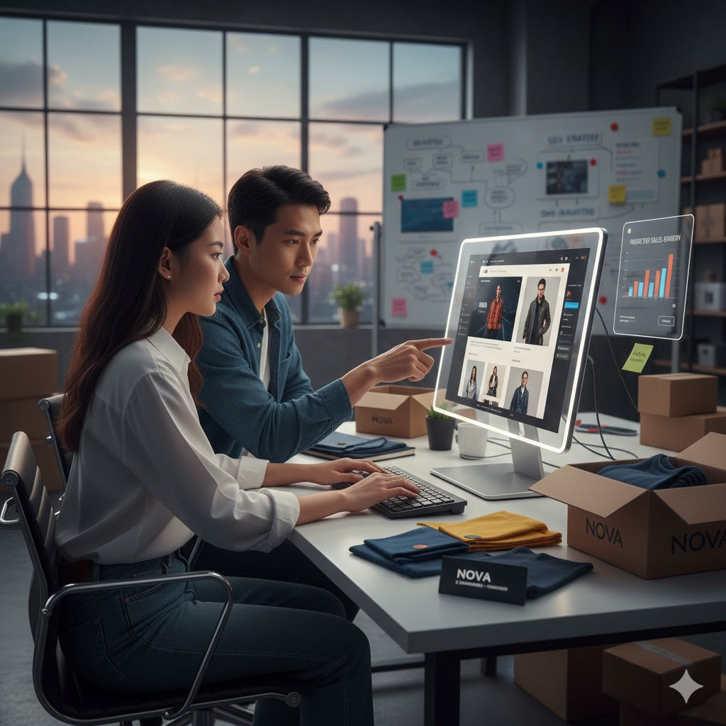 Tekoälypohjaisten verkkokauppa-alustojen vertailu 2026 – Shopify, WooCommerce, Wix ja MyCashflow