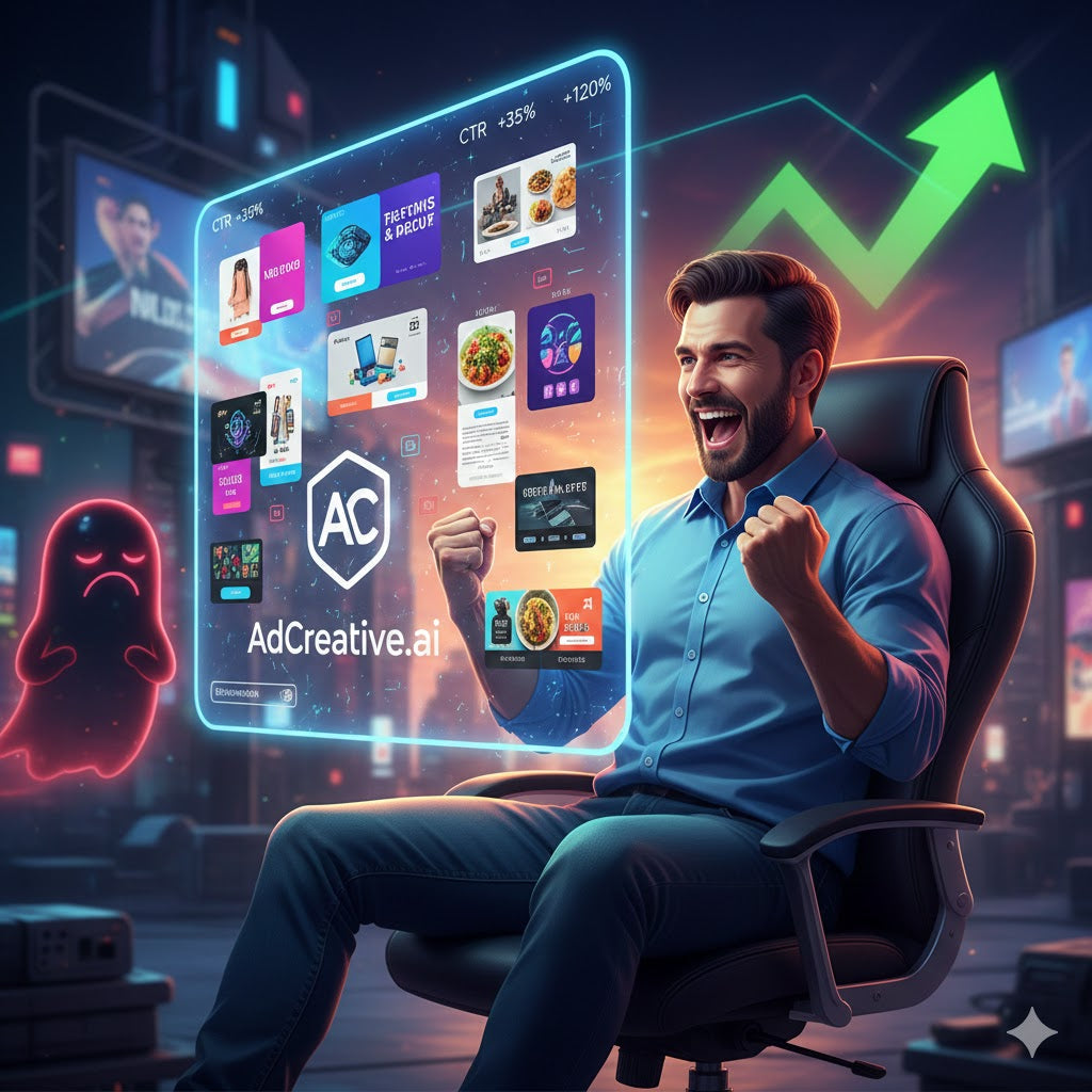 Tee mainoksia ilman omaa osaamista. AdCreative.ai: Tekoäly, joka luo mainoskampanjasi ja myy puolestasi 2026