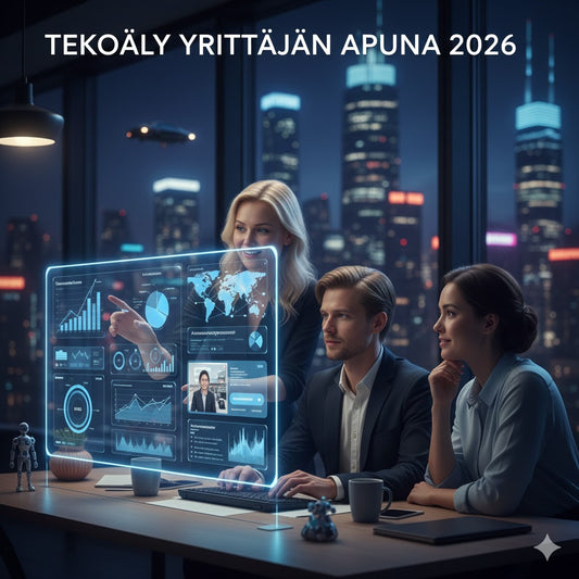AI sovellukset yrittäjälle 2026 – parhaat tekoälysovellukset liiketoimintaan